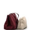 Kožená kabelka Dilia bordó