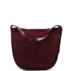 Kožená kabelka Alica bordó