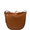 Kožená kabelka Alica koňakově hnědá