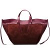 Kožená kabelka Ester bordó