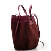 Kožená kabelka Ester bordó