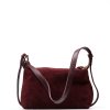 Kožená kabelka Bonella bordó