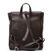 Kožený batůžek Isabella tmavě hnědý