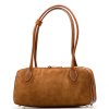 Kožená kabelka Larissa koňakově hnědá