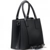 Kožená kabelka Callie černá