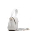 Kožená kabelka Febe bílá