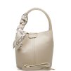 Kožená kabelka Stefania béžová