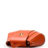 Kožená kabelka Susy oranžová