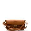 Kožená crossbody kabelka Diana koňakově hnědá