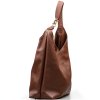 Kožená kabelka Amela hnědá