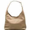 Kožená kabelka Amela taupe