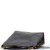 Kožená kabelka Tiara černá