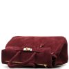 Kožená kabelka Lotta bordó