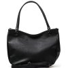 Kožená kabelka Kristy černá
