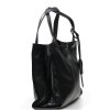 Kožená shopper kabelka Venice černá