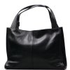Kožená shopper kabelka Venice černá