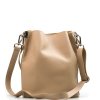 Kožená kabelka Nita taupe