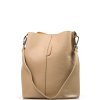 Kožená kabelka Nita taupe