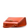 Kožená kabelka Lavinia oranžová