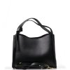 Kožená kabelka Debora černá