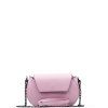 Kožená crossbody kabelka Clio růžová