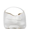 Kožená kabelka Flora bílá