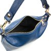 Kožená kabelka Gaby džínově modrá