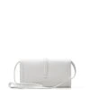 Kožená kabelka Haidi bílá