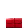 Kožená kabelka Haidi červená