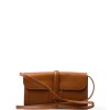 Kožená kabelka Haidi koňakově hnědá