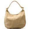 Kožená kabelka Imma taupe