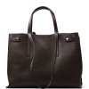 28214 3 kozena kabelka tosca tmave hneda