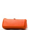 Kožená kabelka Sydney oranžová