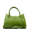 Kožená kabelka Sydney zelená