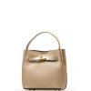 Kožená kabelka Carina taupe