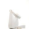Kožená kabelka Viviana bílá