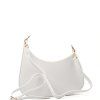 Kožená kabelka Viviana bílá