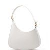 Kožená kabelka Viviana bílá