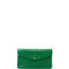 Kožené pouzdro zelené
