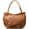 Kožená kabelka Kristy koňakově hnědá