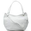 Kožená kabelka Kristy bílá