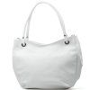 Kožená kabelka Kristy bílá
