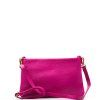 Kožená kabelka Anette fuchsiová