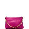 Kožená kabelka Anette fuchsiová
