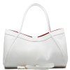 Kožená kabelka Nala bílá