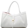 Kožená kabelka Nala bílá