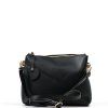 Kožená kabelka Licia černá
