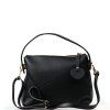 Kožená kabelka Licia černá