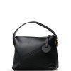Kožená kabelka Licia černá