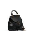 Kožená kabelka Aletta černá